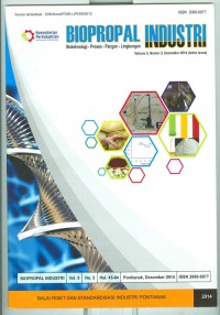 JURNAL BIOPORAL INDUSTRI