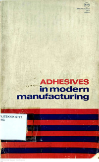 Image of ADHIVES IN MODERN MANUFACTURING
