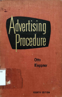 Image of ADVERTISING PROCEDURE