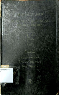 Image of ALAT-ALAT-UKUR DAN HUBUNGAN-HUBUNGAN UKUR ELEKTRIK