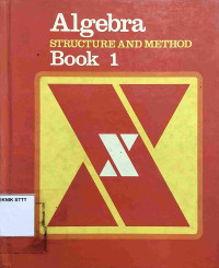 Image of ALGEBRA: STRUCTURE AND METHOD