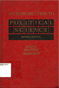 Image of AN INTRODUCTION TO POLITICAL SCIENCE