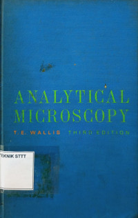 Image of ANALYTICAL MICROSCOPY: THIRD EDITION