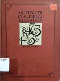 Image of ARITHMETIC IN A LIBERAL EDUCATION