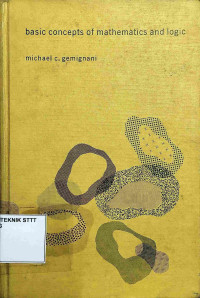 Image of BASIC CONCEPT OF MATHEMATICS AND LOGIC