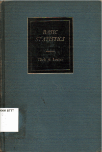Image of BASIC STATISTICS