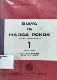 Image of BIAYA DAN HARGA POKOK(BERIKUT TANYA JAWABNYA)