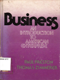 Image of BUSINESS: AN INTRODUCTION TO AMERICAN ENTERPRISE