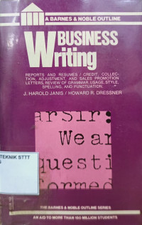 Image of BUSINESS WRITING