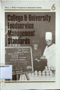 Image of COLLEGE AND UNIVERSITY FOODSERVICE MANAGEMENT STANDARDS