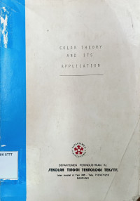 Image of COLOR THEORY AND ITS APPLICATION