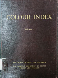 Image of COLOUR INDEX SECOND EDITION VOLUME 2