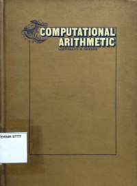 Image of COMPUTATIONAL ARITHMETIC