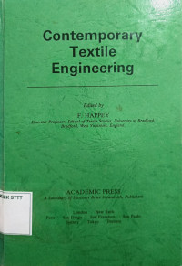Image of CONTEMPORARY TEXTILE ENGINEERING