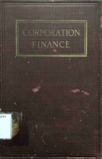 Image of CORPORATION FINANCE