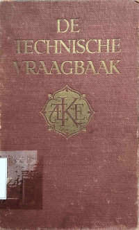 Image of DE TECHNISCHE VRAAGBAAK