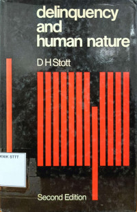 Image of DELINQUENCY AND HUMAN NATURE