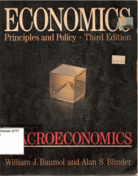 Image of ECONOMICS: PRINCIPLES AND POLICY
