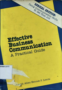 Image of EFFECTIVE BUSINESS COMMUNICATION: A PRACTICAL GUIDE