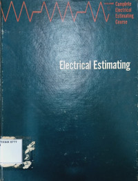 Image of ELECTRICAL ESTIMATING VOLUME 1