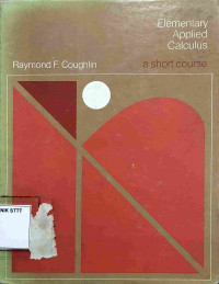 Image of ELEMENTARY APPLIED CALCULUS: A SHORT COURSE
