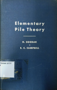 Image of ELEMENTARY PILE THEORY