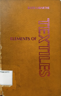 Image of ELEMENTS OF TEXTILES