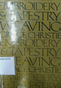 Image of EMBROIDERY & TAPESTRY WAEVING