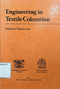 Image of ENGINEERING IN TEXTILE COLORATION