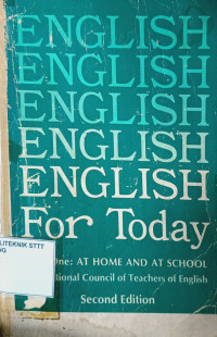 Image of ENGLISH FOR TODAY