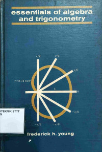 Image of ESSENTIALS OF ALGEBRA AND TRIGONOMETRY