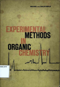 Image of EXPERIMENTAL METHODS IN ORGANIC CHEMISTRY