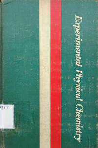 Image of EXPERIMENTAL PHYSICAL CHEMISTRY SIXTH EDITION