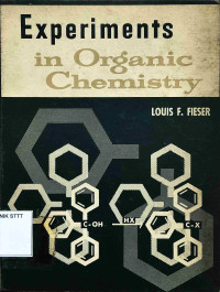 Image of EXPERIMENTS IN ORGANIC CHEMISTRY