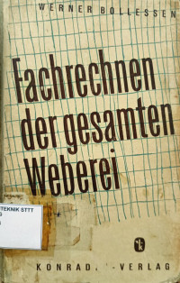 Image of FACHRECHNEN DER GESAMTEN WEBEREI