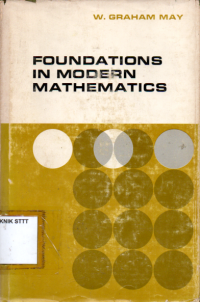 Image of FOUNDATIONS IN MODERN MATHEMATICS