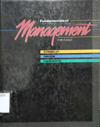 Image of FUNDAMENTALS OF MANAGEMENT