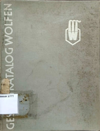 Image of GESAMTKATALOG, DES VEB FARBENFABRIK WOLFEN
