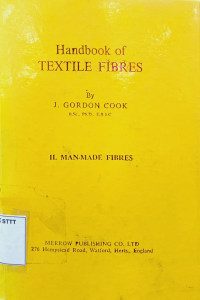 Image of HANDBOOK OF TEXTILE FIBRES, VOL. II