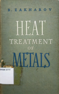 Image of HEAT TREATMENT OF METALS