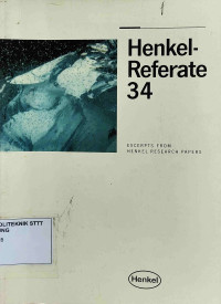 Image of HENKEL-REFERATE 34