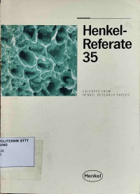 Image of HENKEL-REFERATE 35
