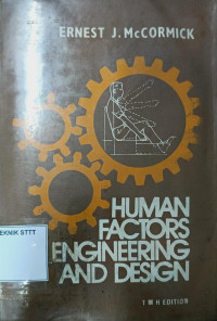 Image of HUMAN FACTORS IN ENGINEERING AND DESIGN