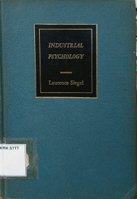 Image of INDUSTRIAL PSYCHOLOGY