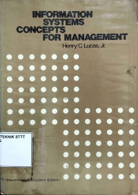 Image of INFORMATION SYSTEMS CONCEPTS FOR MANAGEMENT