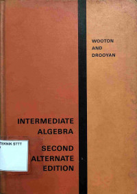 Image of INTERMEDIATE ALGEBRA