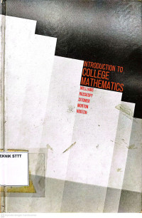 Image of INTRODUCTION TO COLLEGE MATHEMATICS