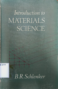 Image of INTRODUCTION TO MATERIALS SCIENCE