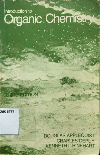 Image of INTRODUCTION TO ORGANIC CHEMISTRY
