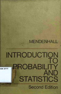 Image of INTRODUCTION TO PROBABILITY AND STATISTICS